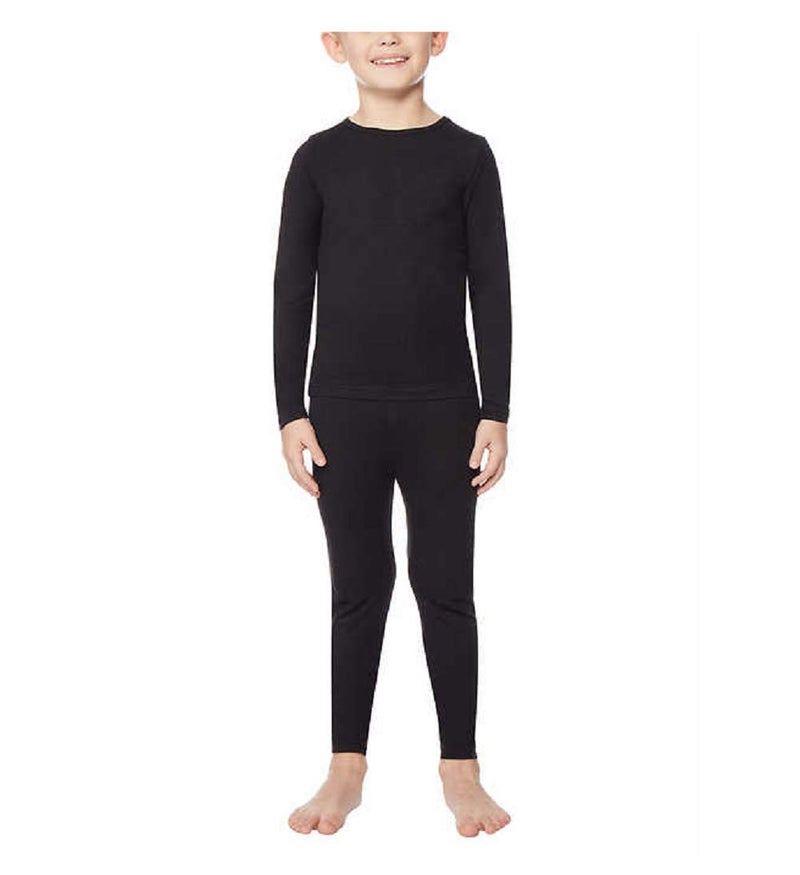 32 Degrees Heat Kids Long Sleeve Crew Neck Legging Set - Image 1